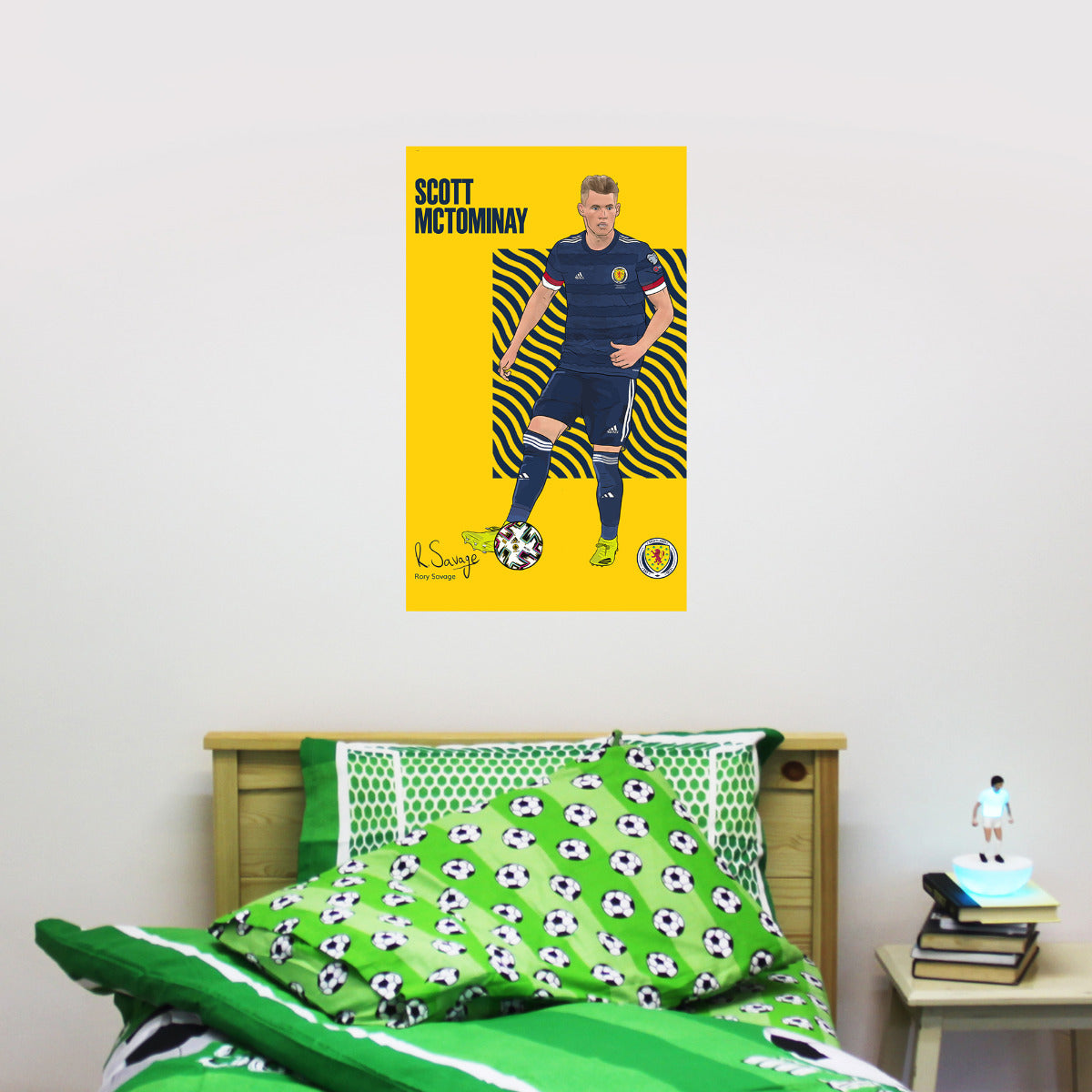Scotland National Team - Scott McTominay Wall Sticker