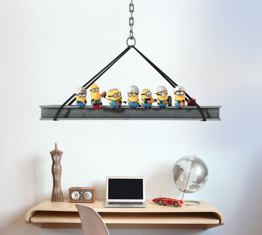 Despicable Me Minions At Work Wall Sticker