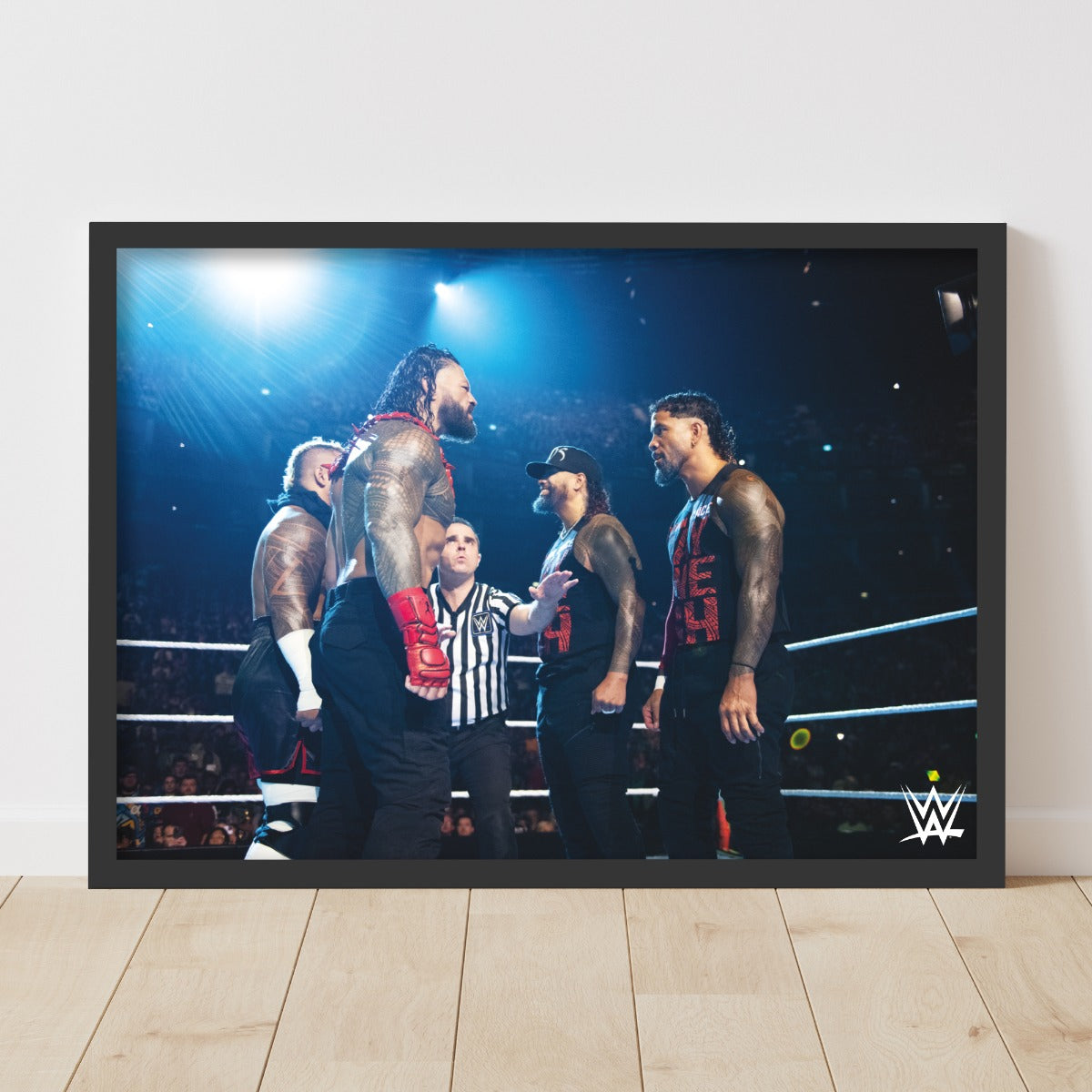 WWE Print - MITB Bloodline Civil War in Ring Poster