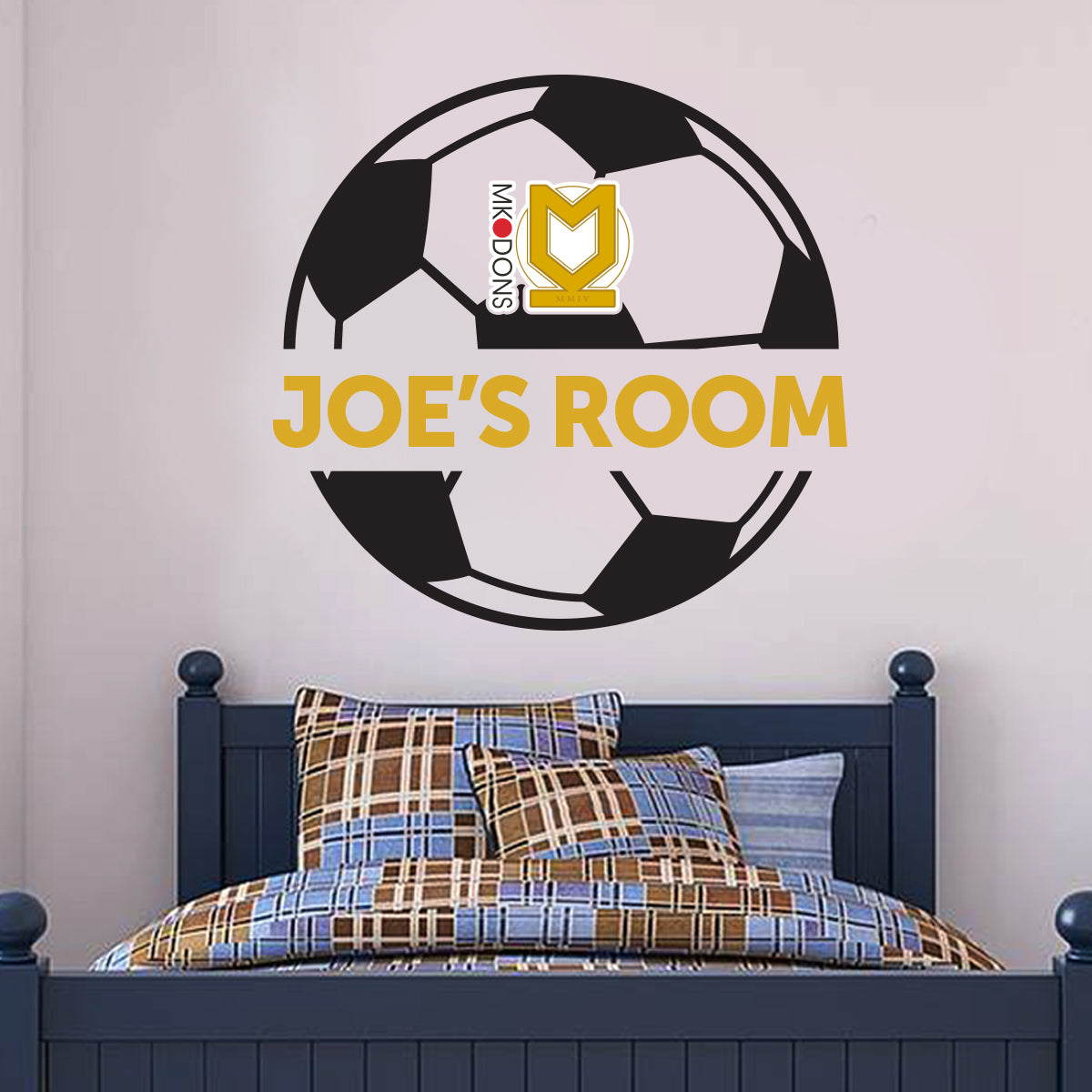 MK Dons Personalised Club Crest