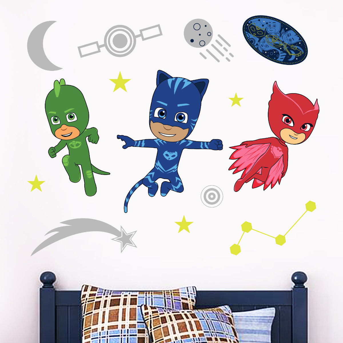 PJ Masks Night Time Wall Sticker