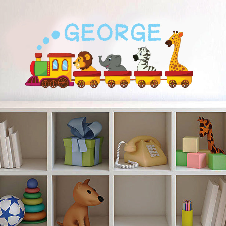 Animal Train and Personalised Name