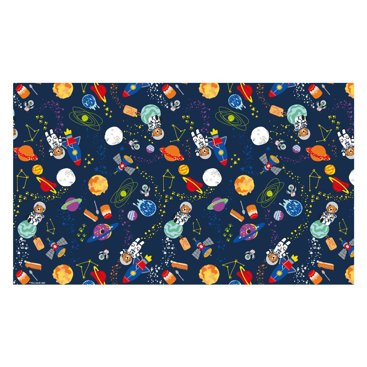 Paddington TV Mural - Space Pattern Full Wall Mural