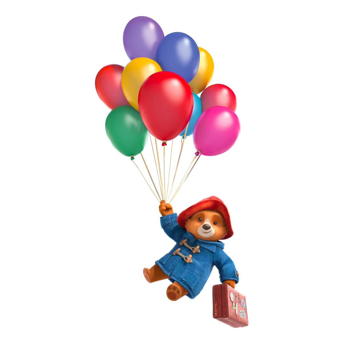 Paddington TV Wall Sticker - Bunch of Balloons