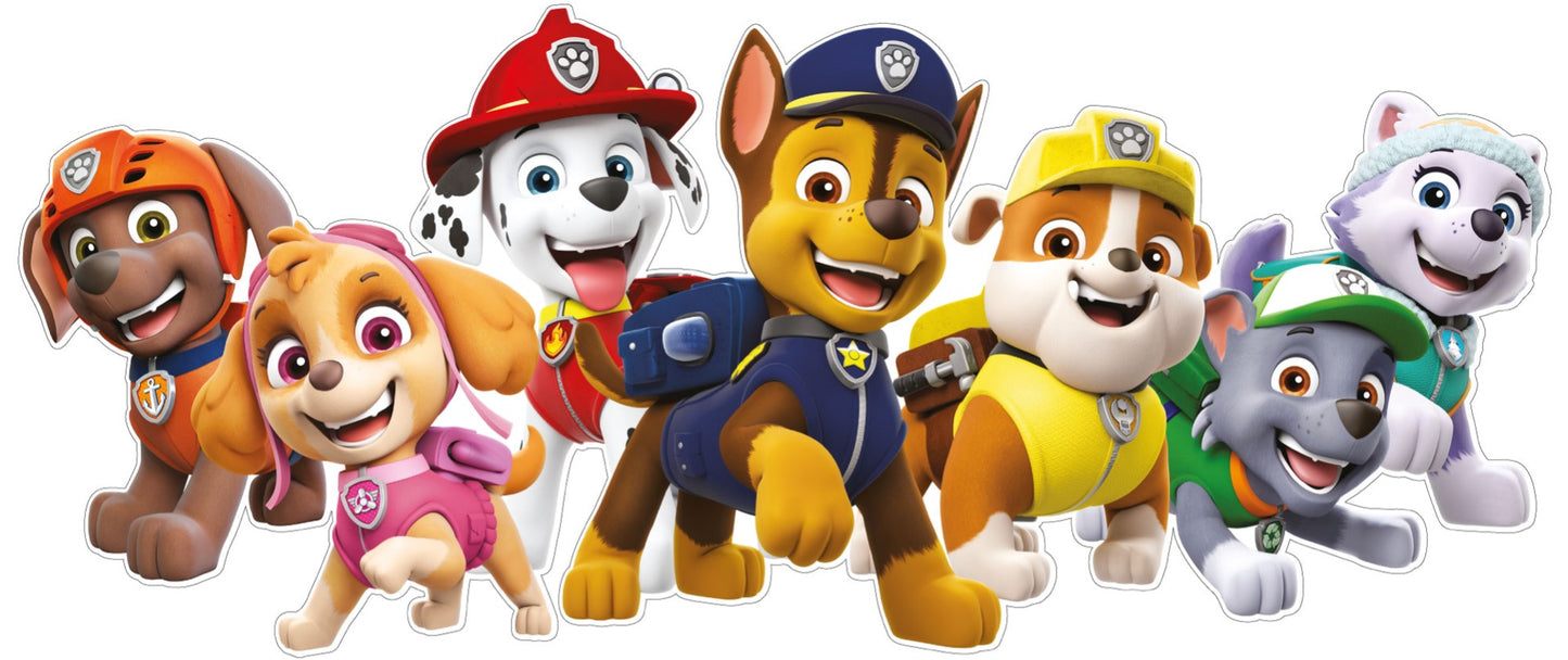 Paw Patrol Group Wall Sticker