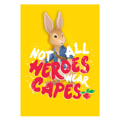 Peter Rabbit Not All Heroes Wear Capes Wall Sticker Mural