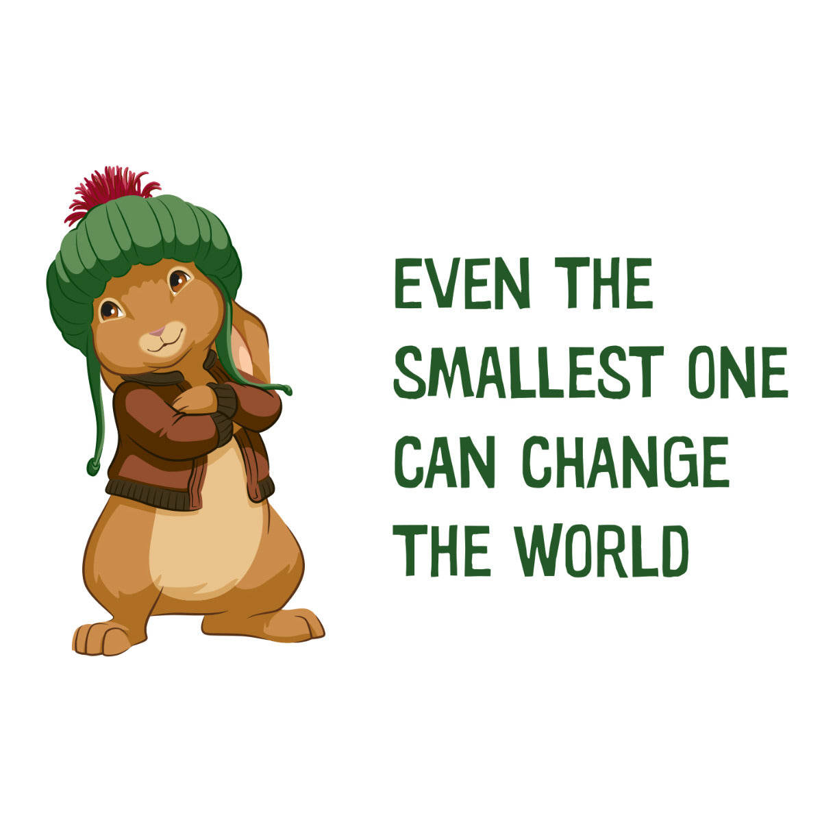 Benjamin Bunny Even The Smallest Wall Sticker Mural