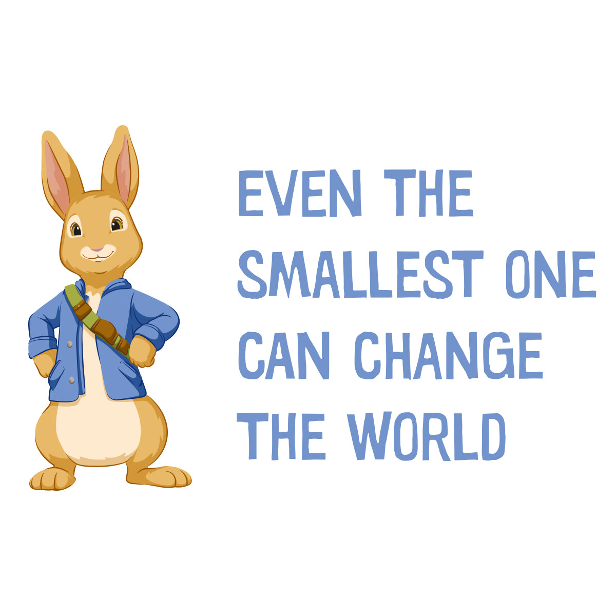 Peter Rabbit Even The Smallest Wall Sticker Mural