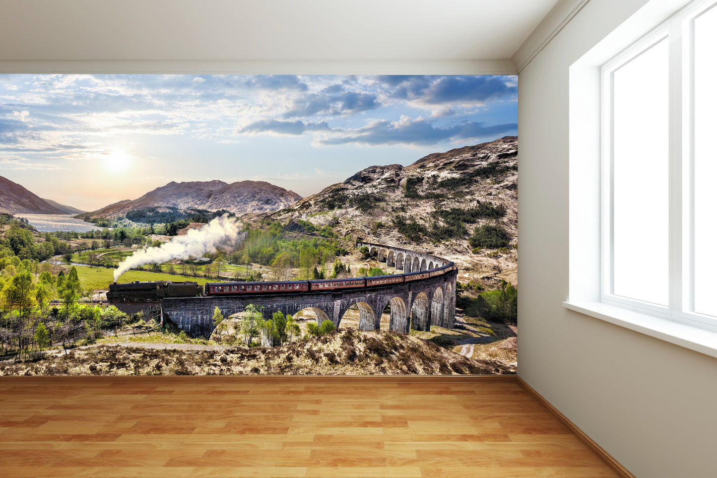Glenfinnan Viaduct, Scotland Wall Mural