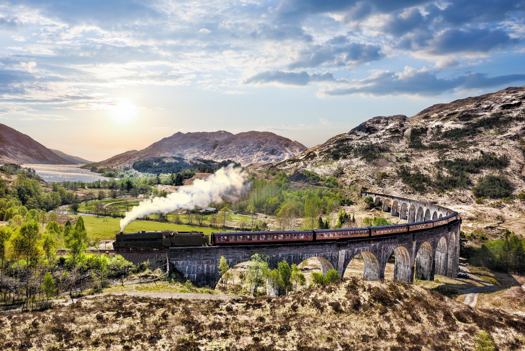 Glenfinnan Viaduct Scotland Wall Mural