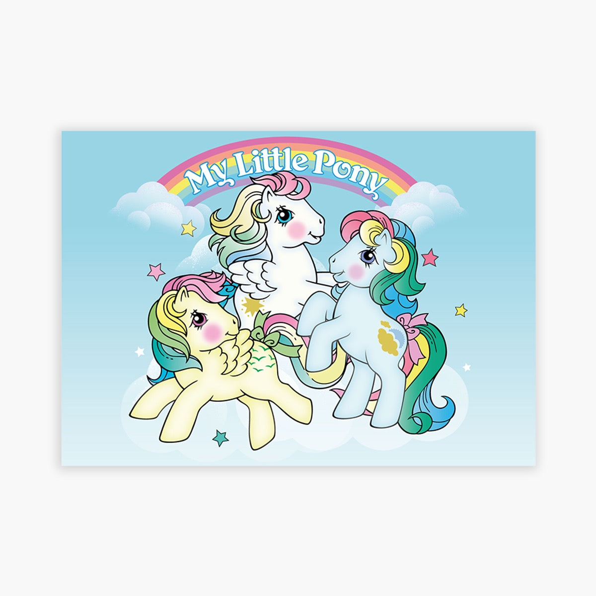 My Little Pony Print - Retro Group Design