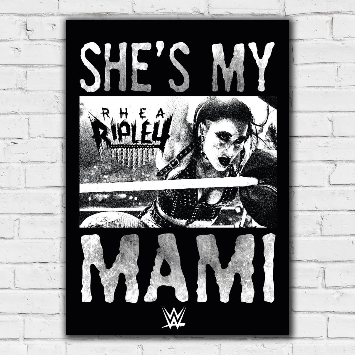WWE Print - Rhea Ripley She's My Mami Poster