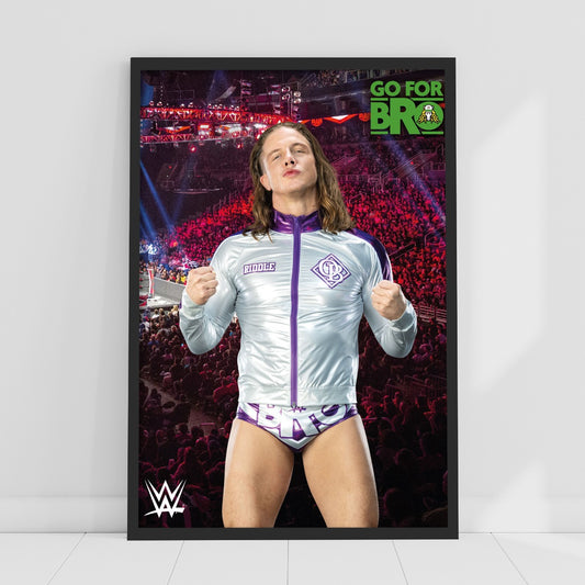 WWE Print - Riddle Crowd Poster