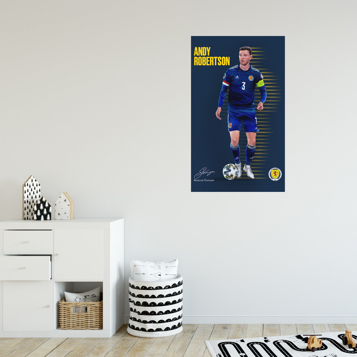 Scotland National Team - Andy Robertson Wall Sticker