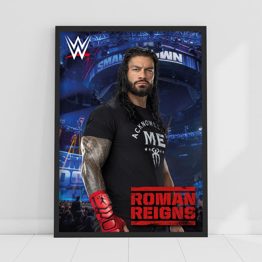 WWE Print - Roman Reigns Crowd Poster
