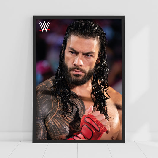 WWE Print - Roman Reigns in Ring Poster