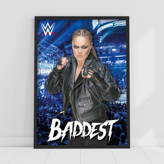 WWE Print - Ronda Rousey Crowd Poster