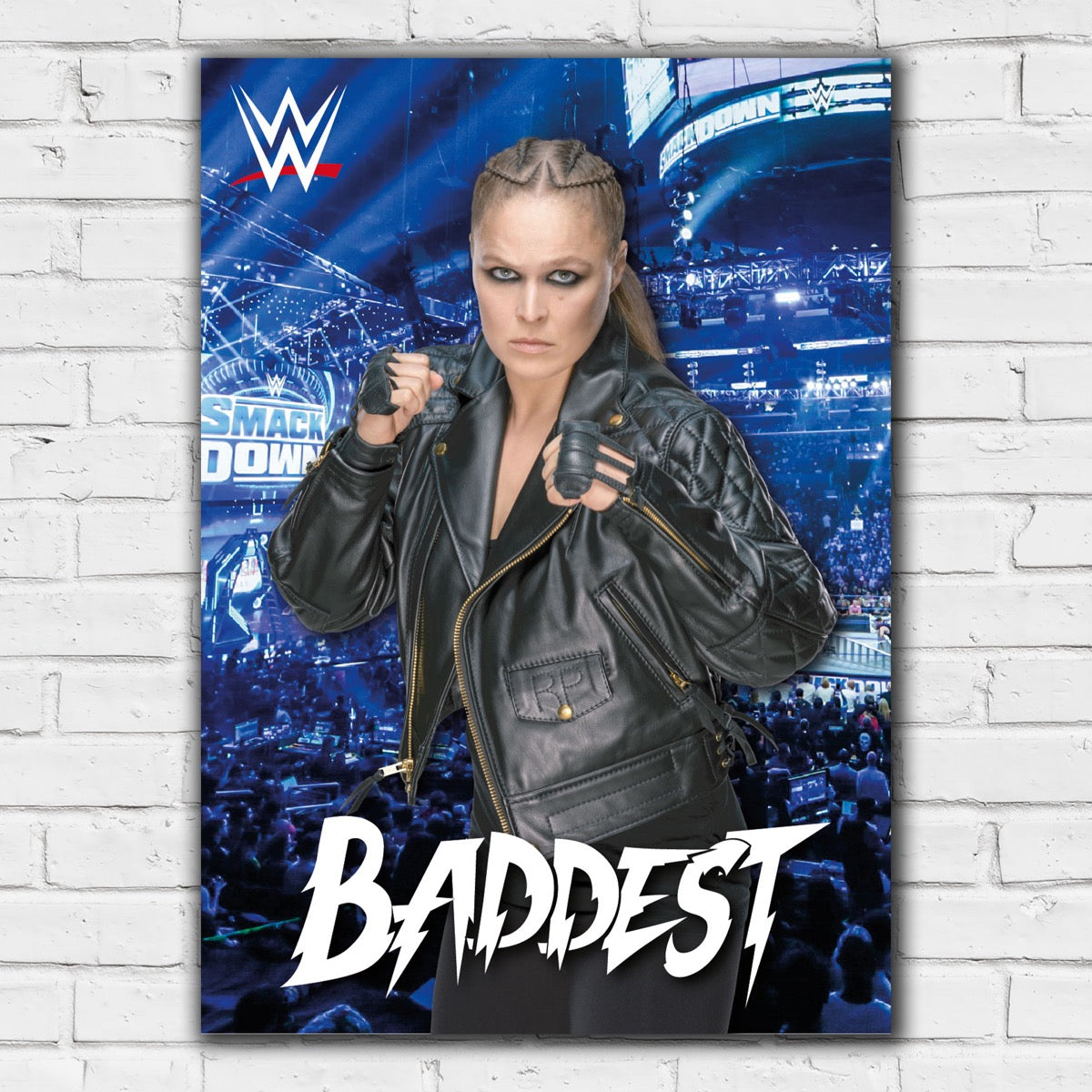 WWE Print - Ronda Rousey Crowd Poster