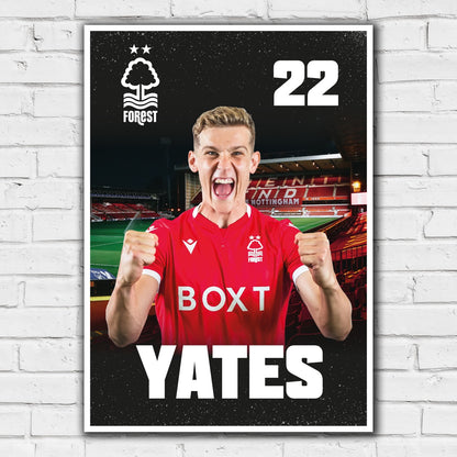 Nottingham Forest FC Print - Ryan Yates