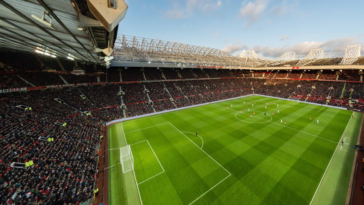 Manchester United Old Trafford Stadium Full Wall Mural - Panoramic VIew