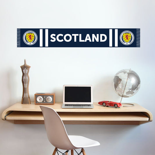 Scottish FA Scarf Wall Sticker