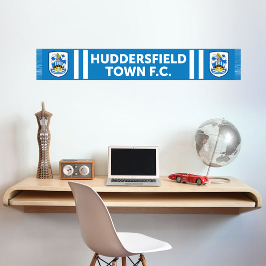 Huddersfield Town Bar Scarf Wall Sticker