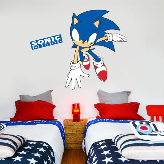 Sonic The Hedgehog Sonic Wall Sticker