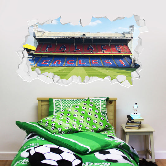 Crystal Palace Selhurst Park Stadium Broken Wall Sticker