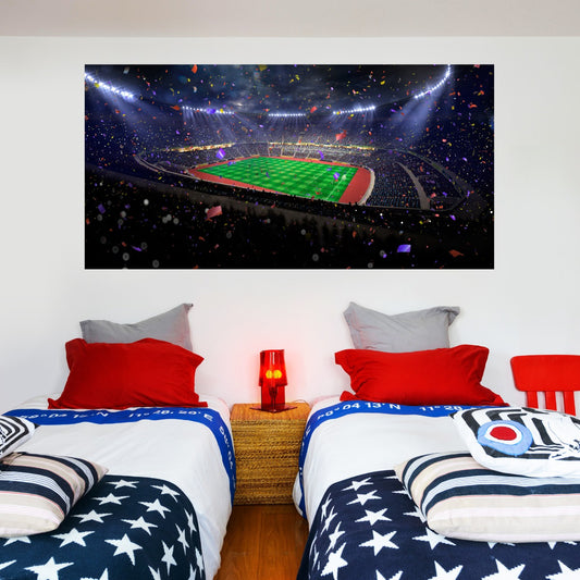 Football Stadium Celebration Wall Sticker
