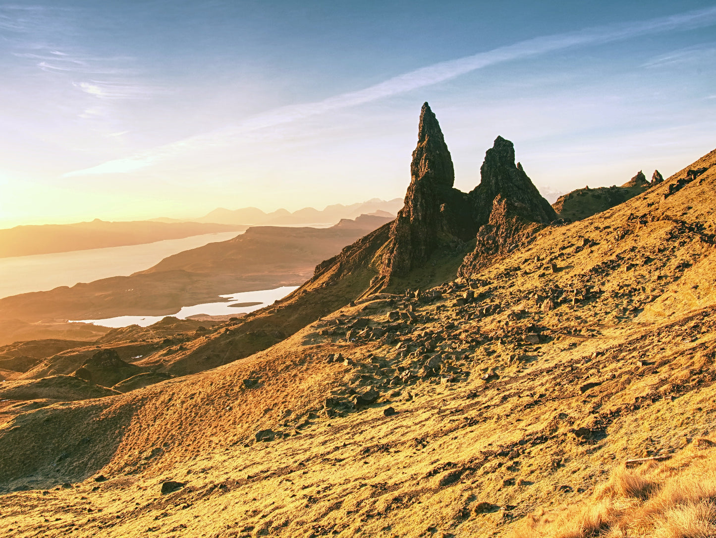 The Old Man of Storr at Sunrise Wall Mural