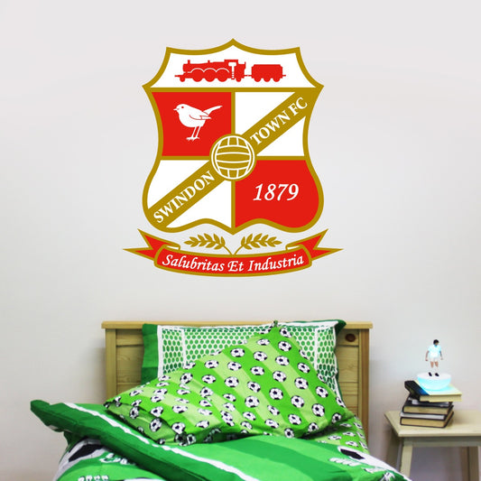 Swindon Town Football Club Crest Wall Sticker