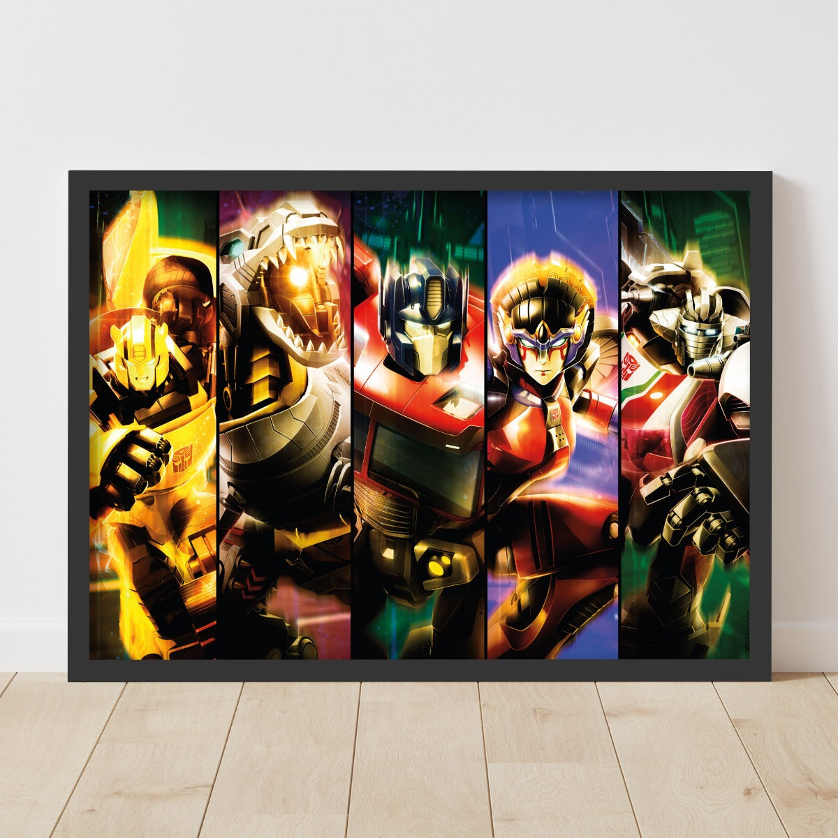 Transformers Print - Autobots Group Panels Print