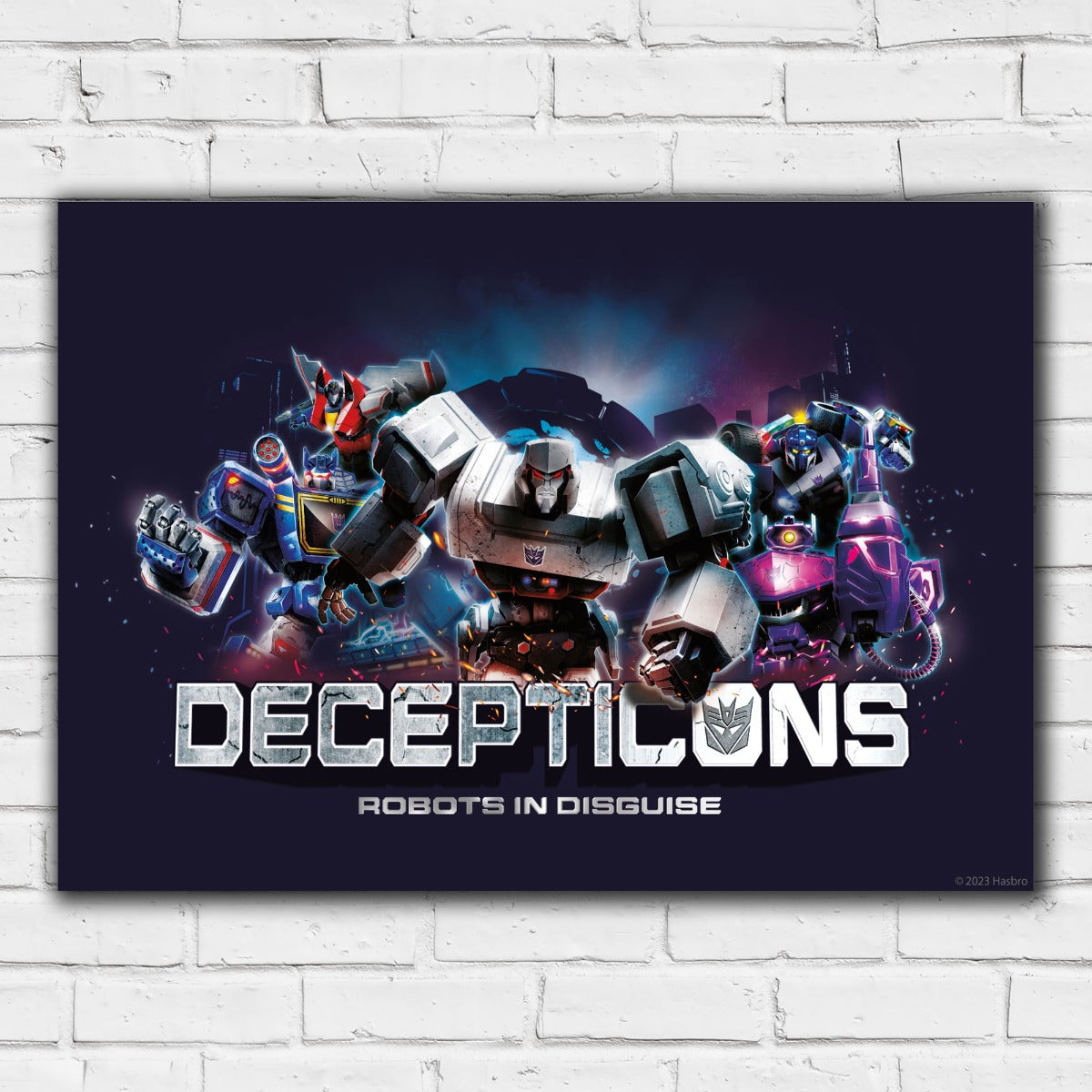 Transformers Print - Decepticons Group Print
