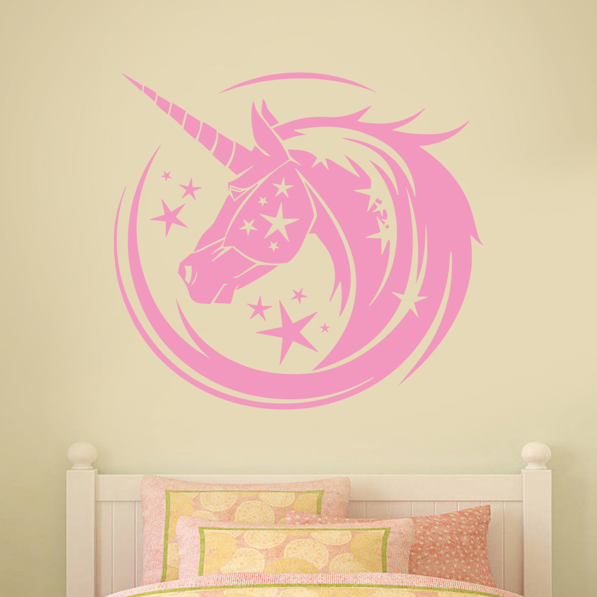 Unicorn Wall Sticker Unicorn Whirl