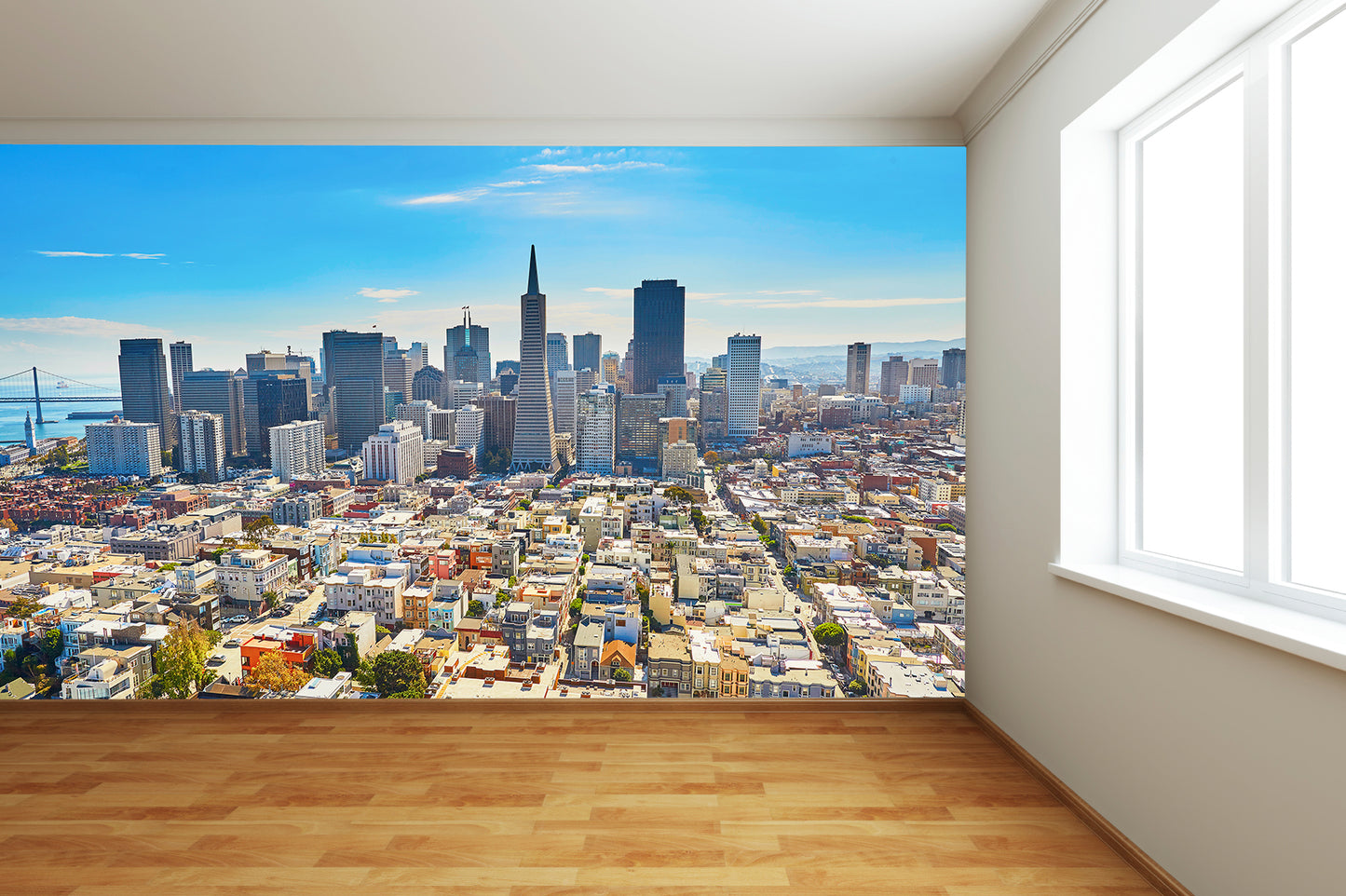 Down Town San Francisco Wall Mural