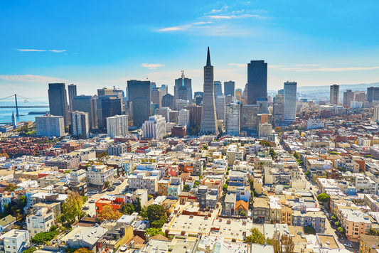 Down Town San Francisco Wall Mural