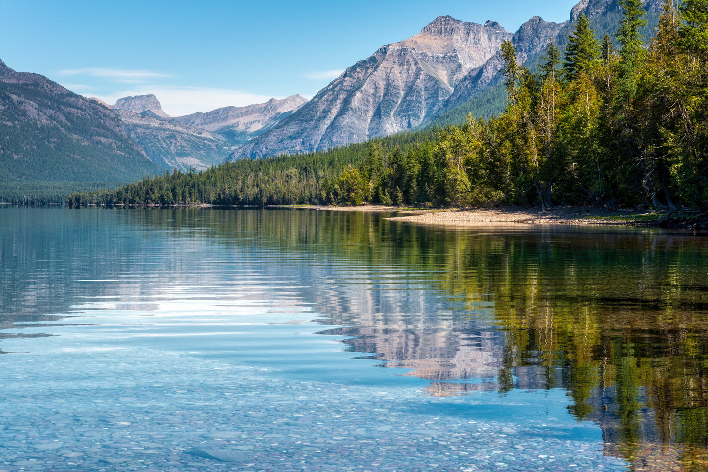 Lake McDonald USA Wall Mural
