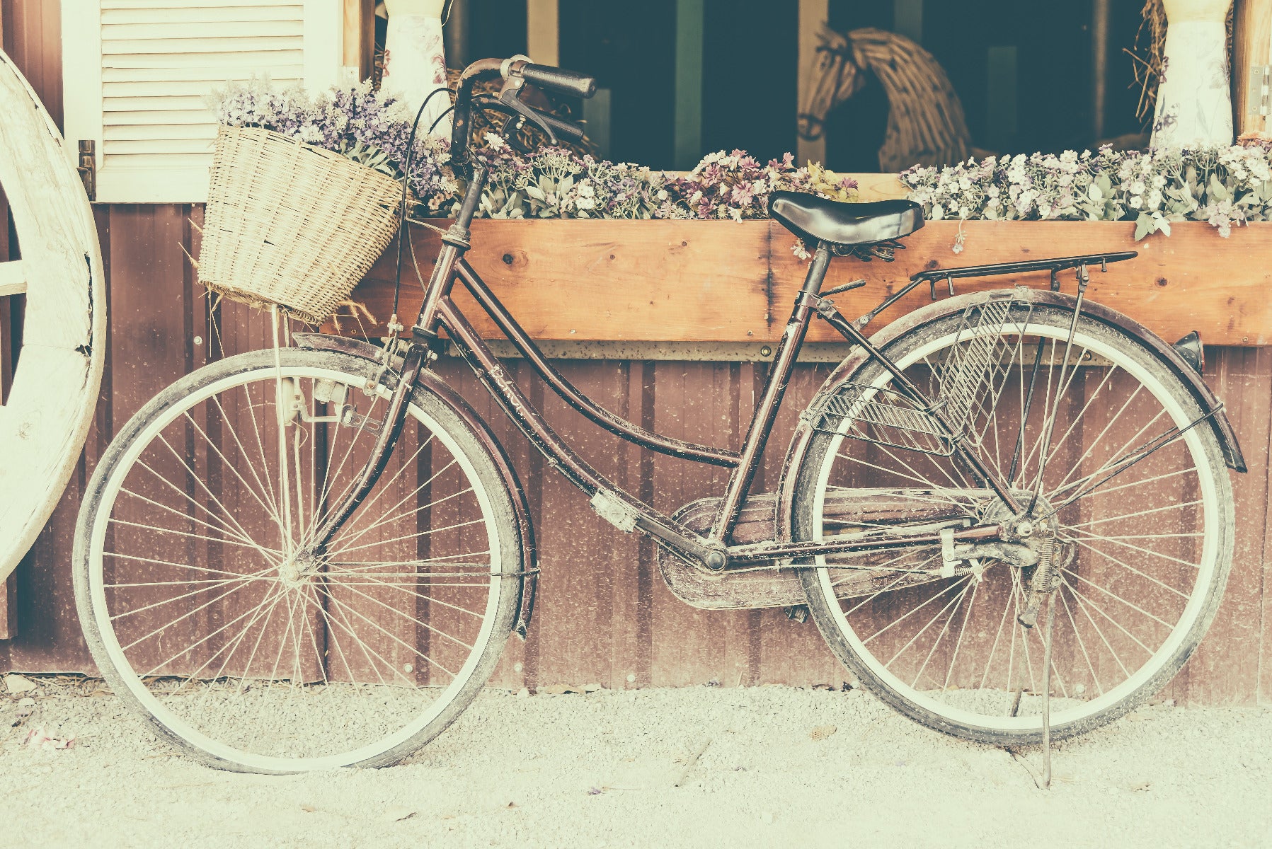 Vintage Bicycle Wall Mural