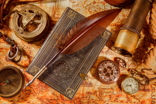 Vintage Explorers Equipment Wall Mural