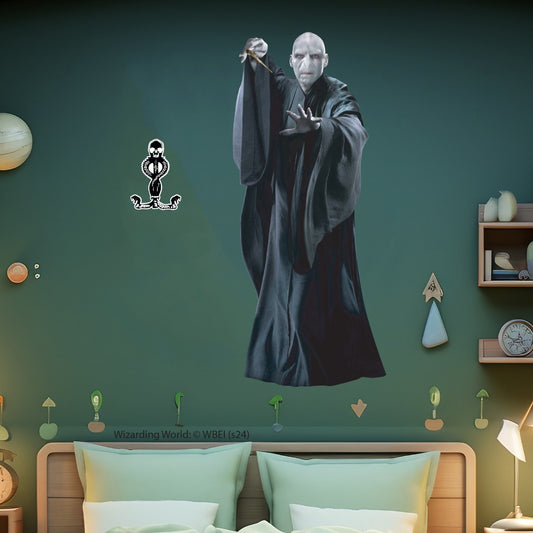 HARRY POTTER Wall Sticker - Voldemort Cut Out Wall Decal Wizarding World Art