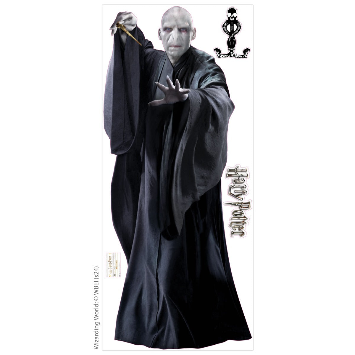 HARRY POTTER Wall Sticker - Voldemort Cut Out Wall Decal Wizarding World Art