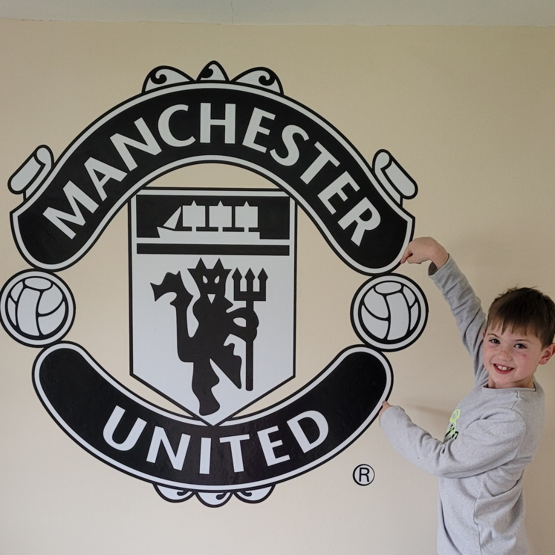 manchester united wall sticker