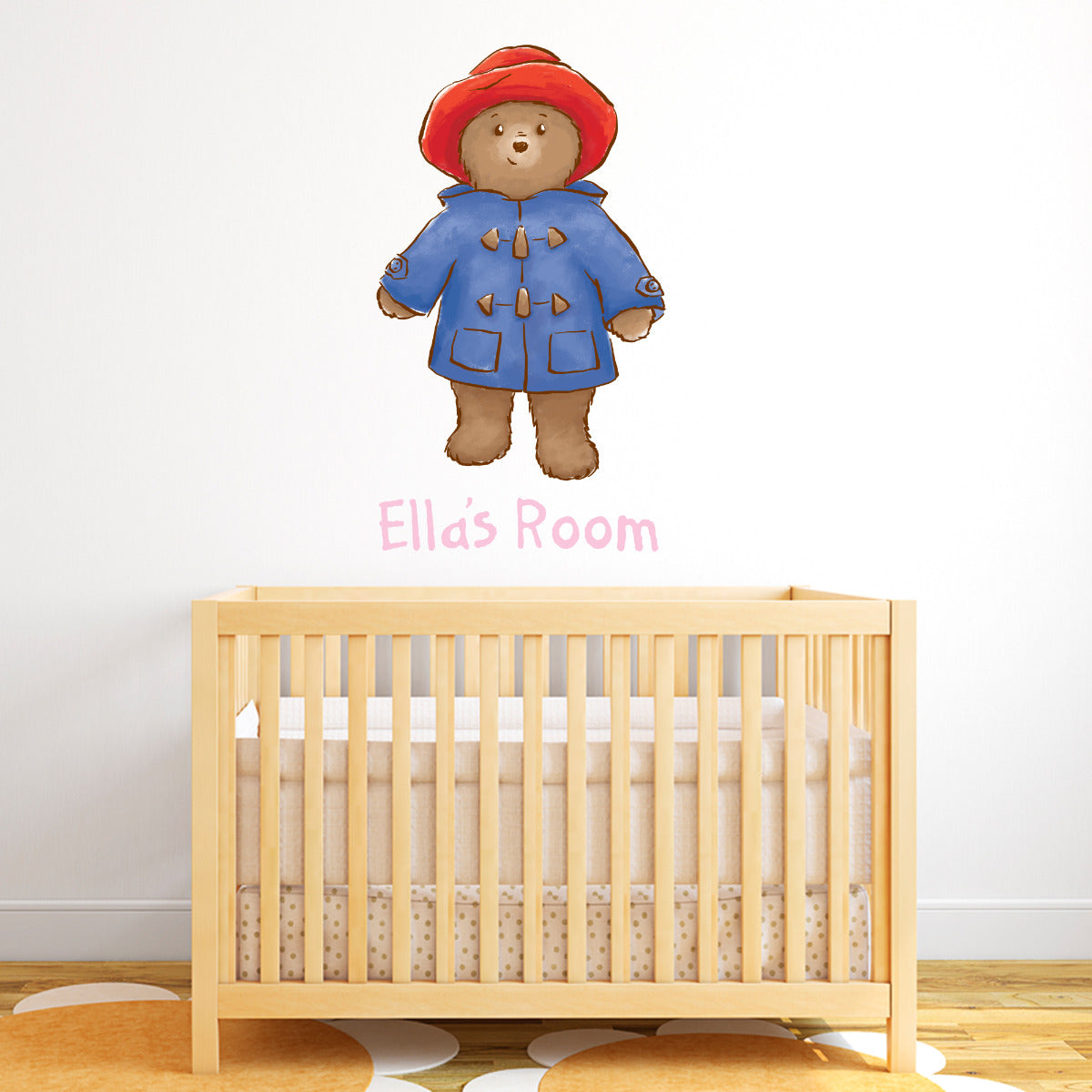 Baby Paddington Bear Personalised Name Paddington 003