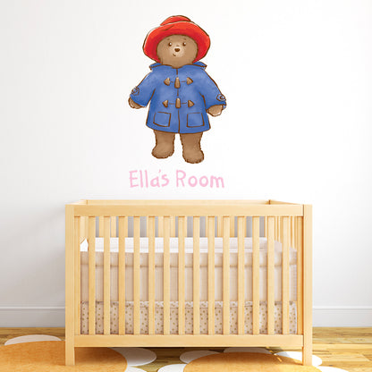 Baby Paddington Bear Personalised Name Paddington 003