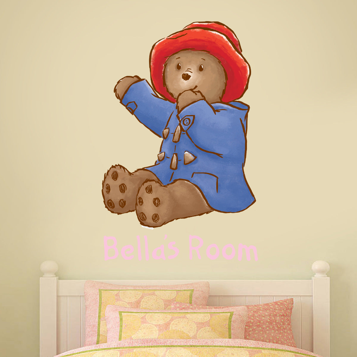 Baby Paddington Bear - Personalised Name Paddington 004