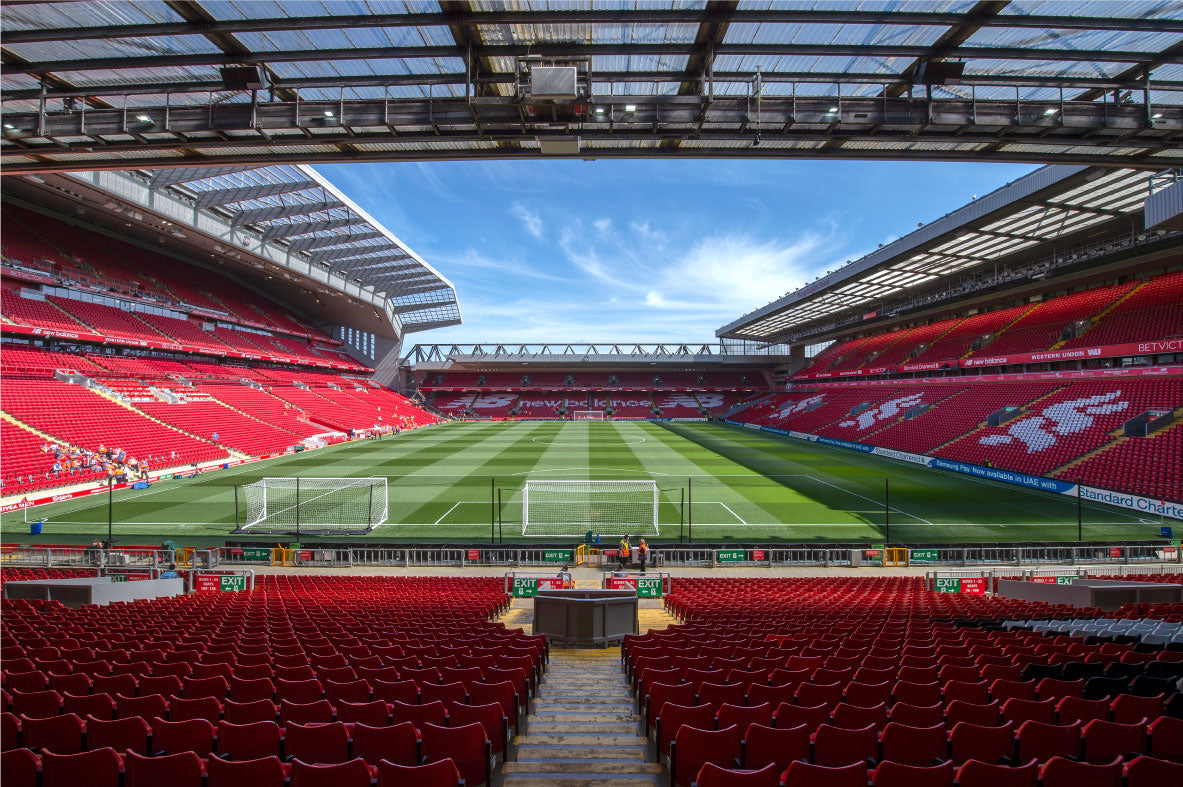 Liverpool FC Anfield Stadium Full Wall Mural - View From The Kop Image