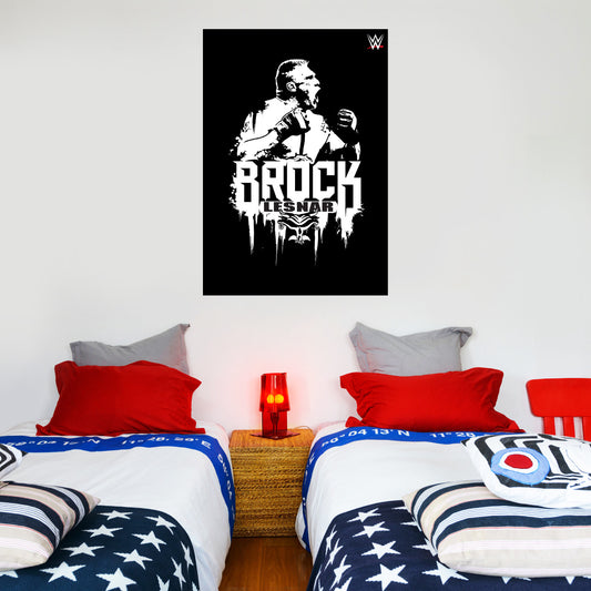 WWE Brock Lesnar Wall Sticker 09