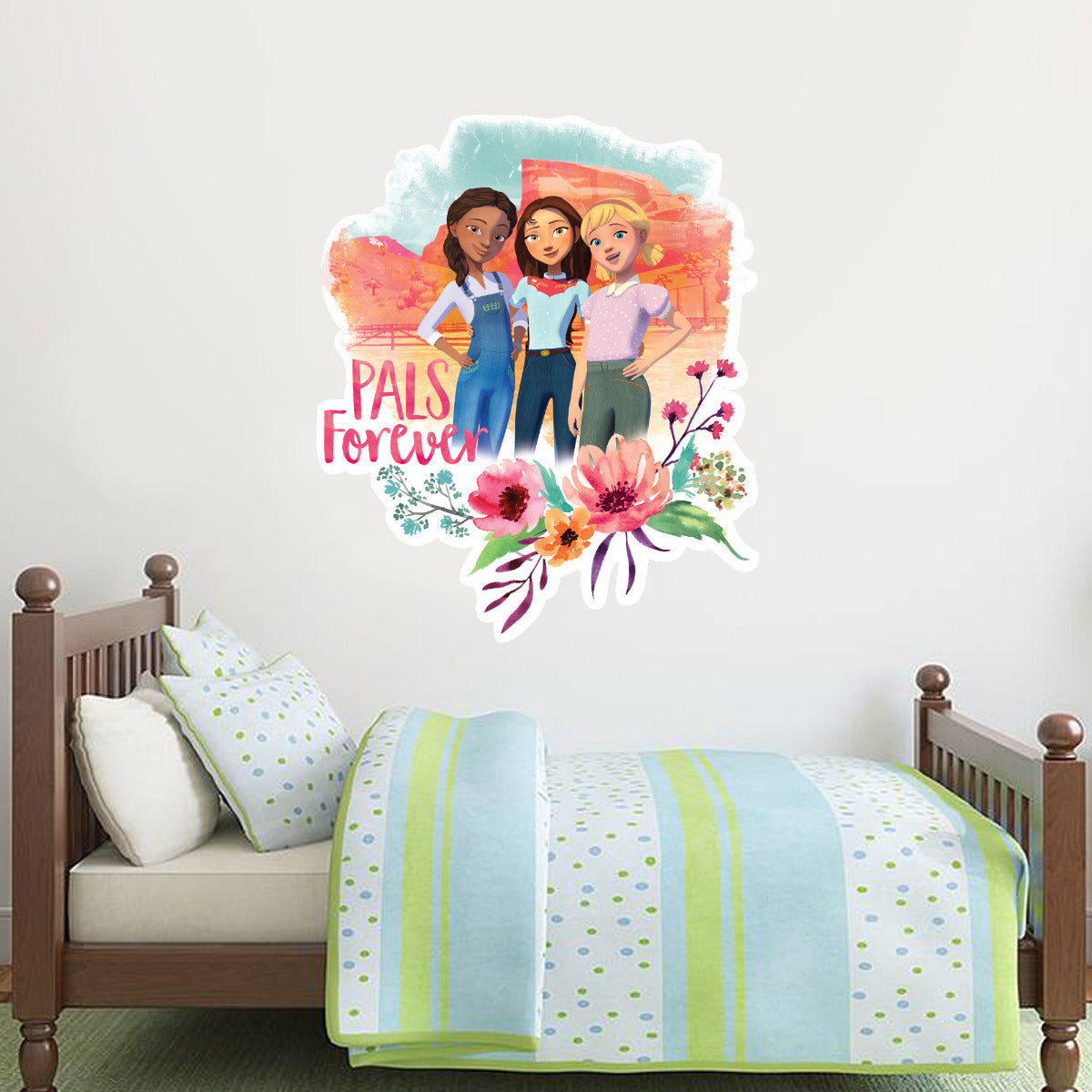 Spirit Riding Free Pals Forever Wall Sticker