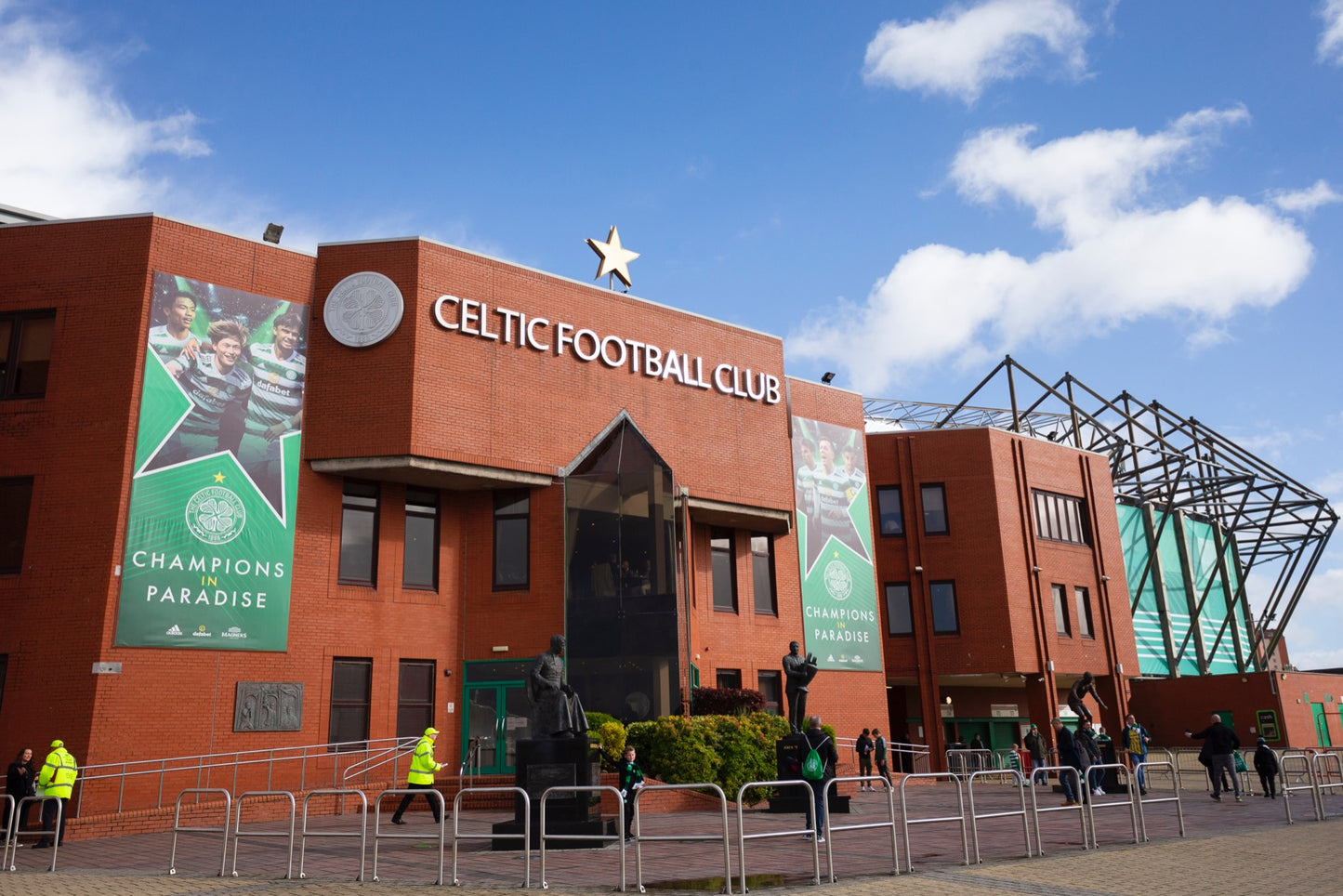 Celtic FC Wall Mural - Stadium Outside Full Wall Mural