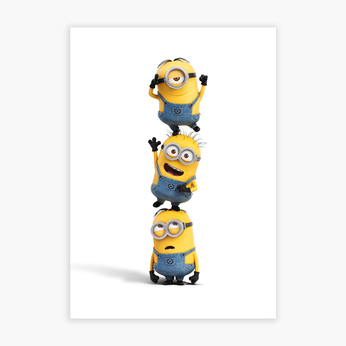 Minions Print - 3 Minions Tower